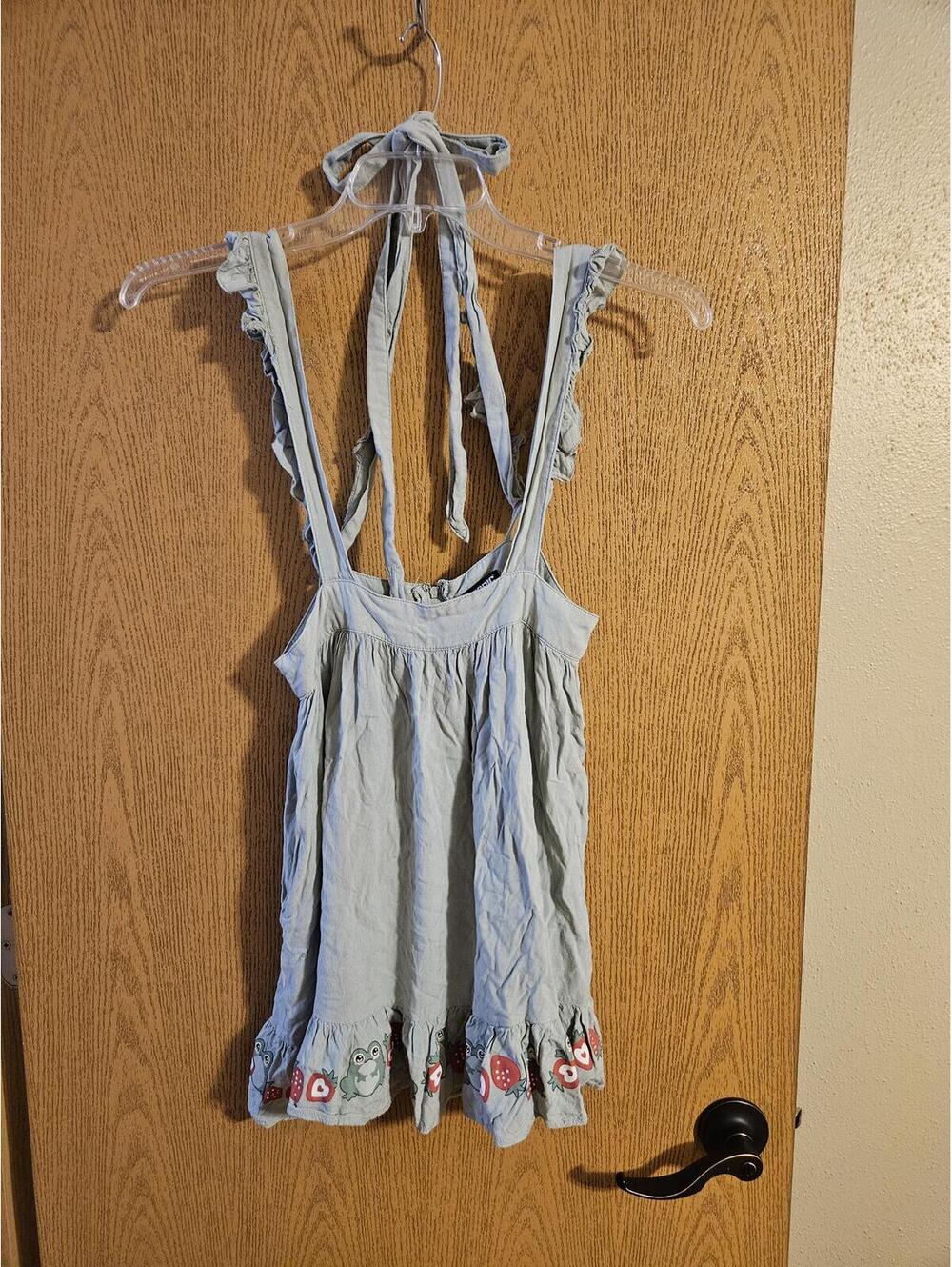 Hot Topic Suspender Skirt